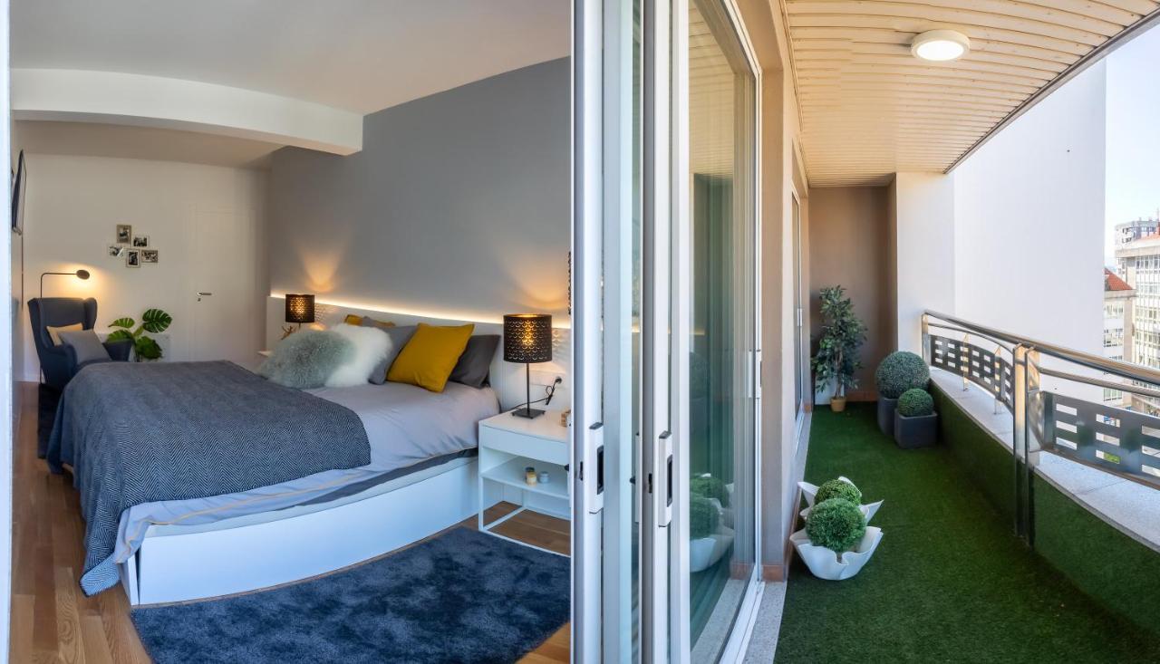 Impresionante Apartamento En Plaza De Galicia Vilagarcía de Arousa Exterior foto